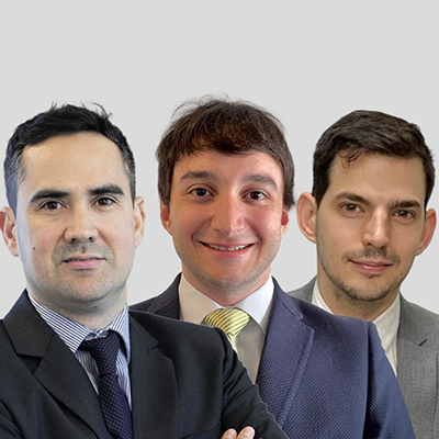 Lucas Gutierrez, Mariano Mandri Tabernero y Octavio Humberto Cejas